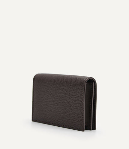 Embossed Leather Card Holder