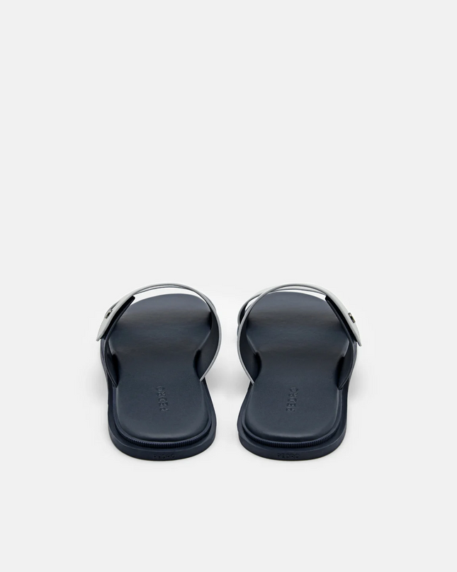 Oliver Slide Sandals - Light Grey