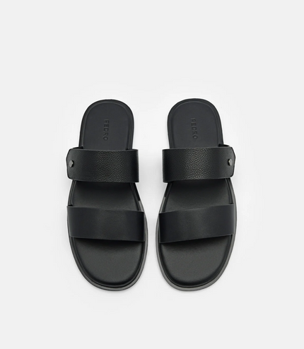 Oliver Slide Sandals - Black