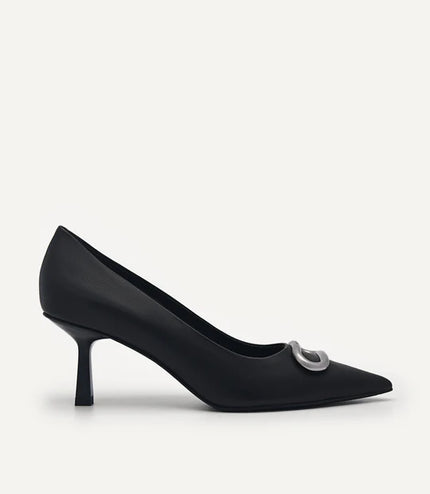 PEDRO Studio Kate Leather Pumps - Black