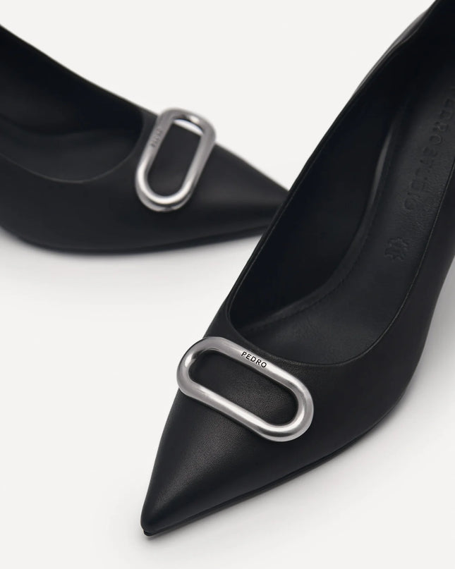 PEDRO Studio Kate Leather Pumps - Black