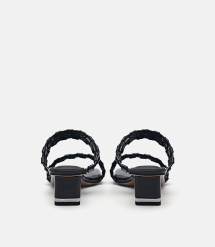 Palma Heel Sandals - Black