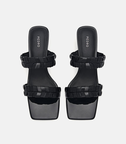 Palma Heel Sandals - Black
