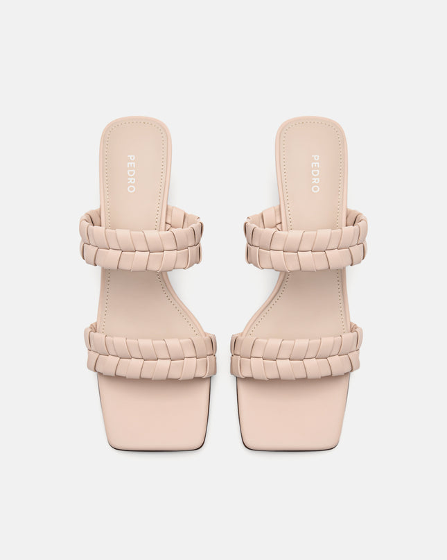 Palma Heel Sandals - Nude