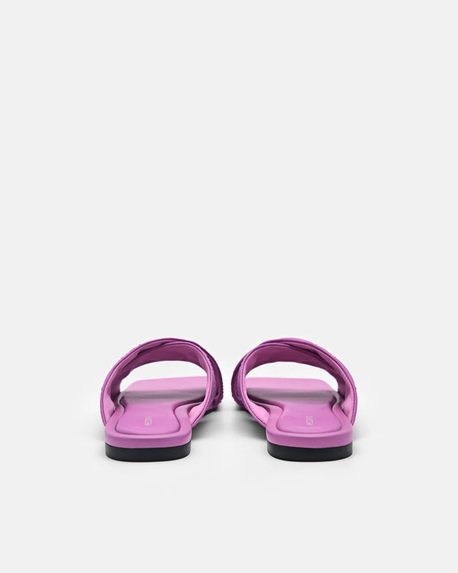 Maggie Slip-On Sandals - Berry