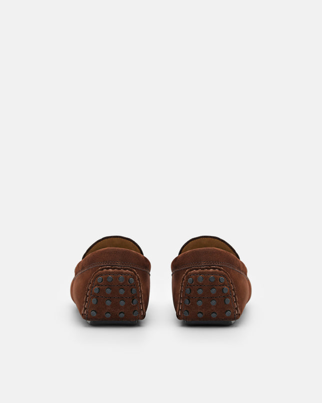 Oliver Nubuck Moccasins - Brown