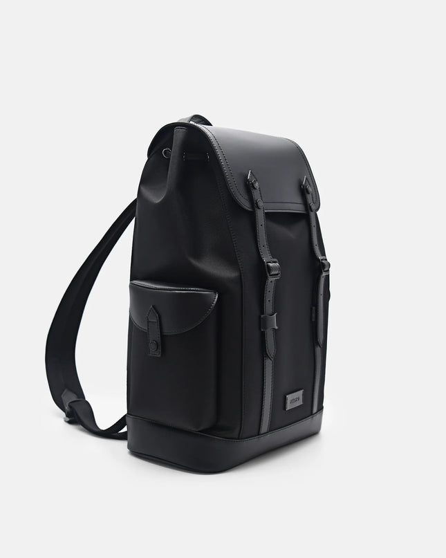 Jones Nylon Backpack - Black