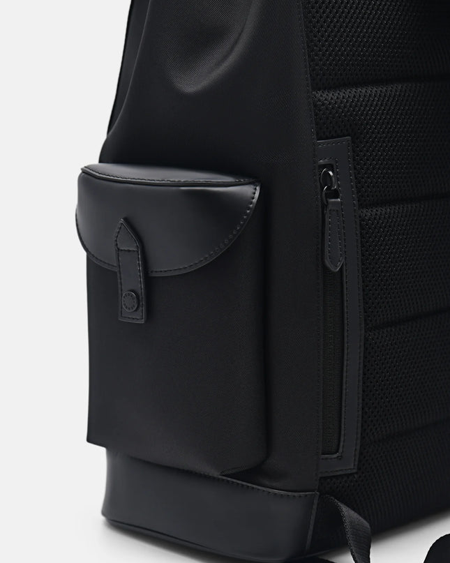 Jones Nylon Backpack - Black