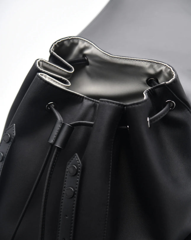Jones Nylon Backpack - Black
