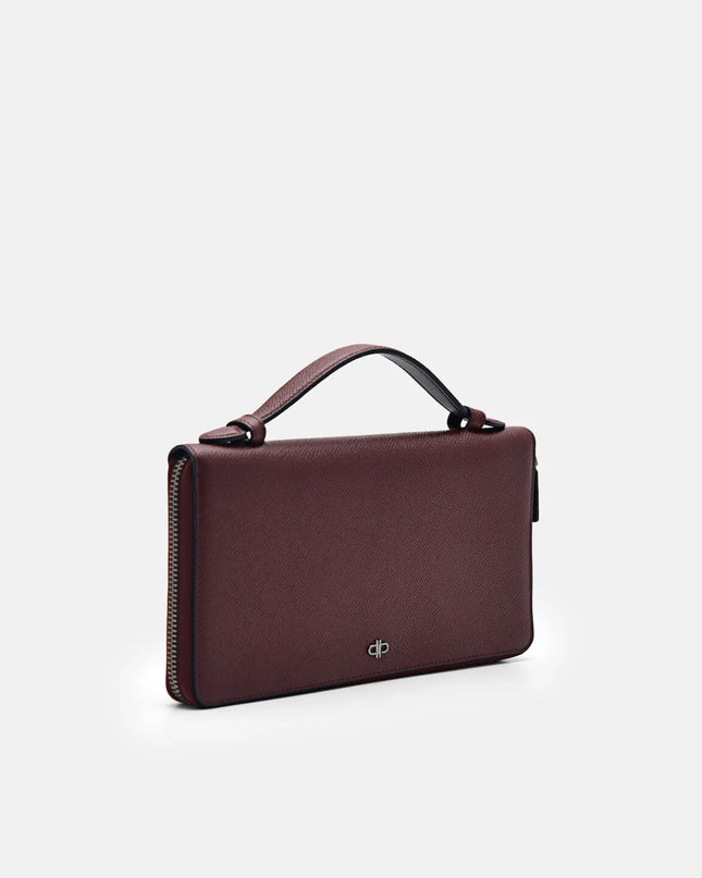PEDRO Icon Leather Travel Organiser - Mahogany