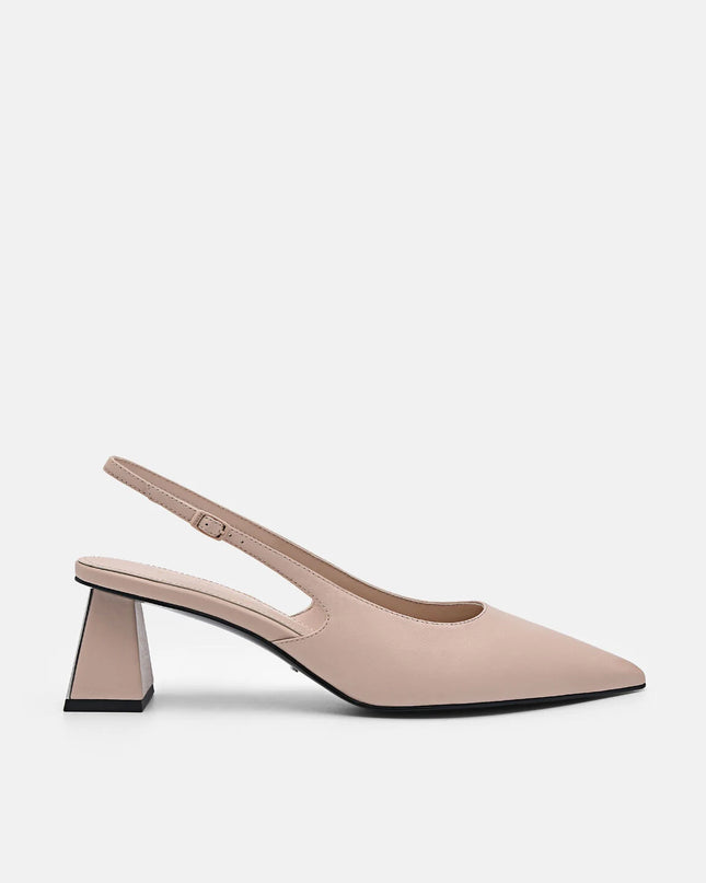 PEDRO Studio Aly Leather Pumps - Nude