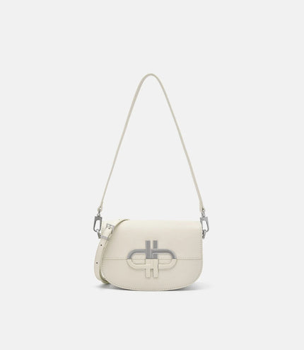 PEDRO Icon Leather Mini Shoulder Bag - Beige