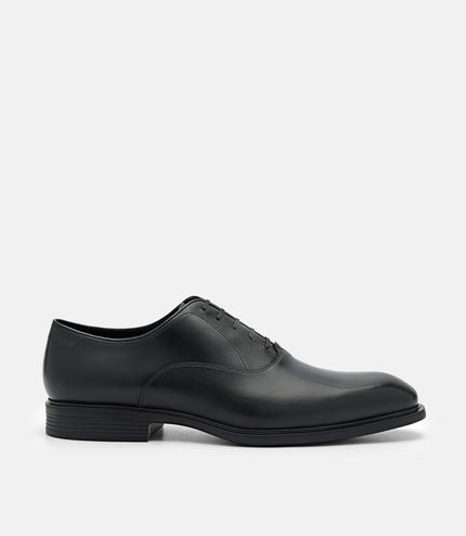Leather Oxford Shoes - Black