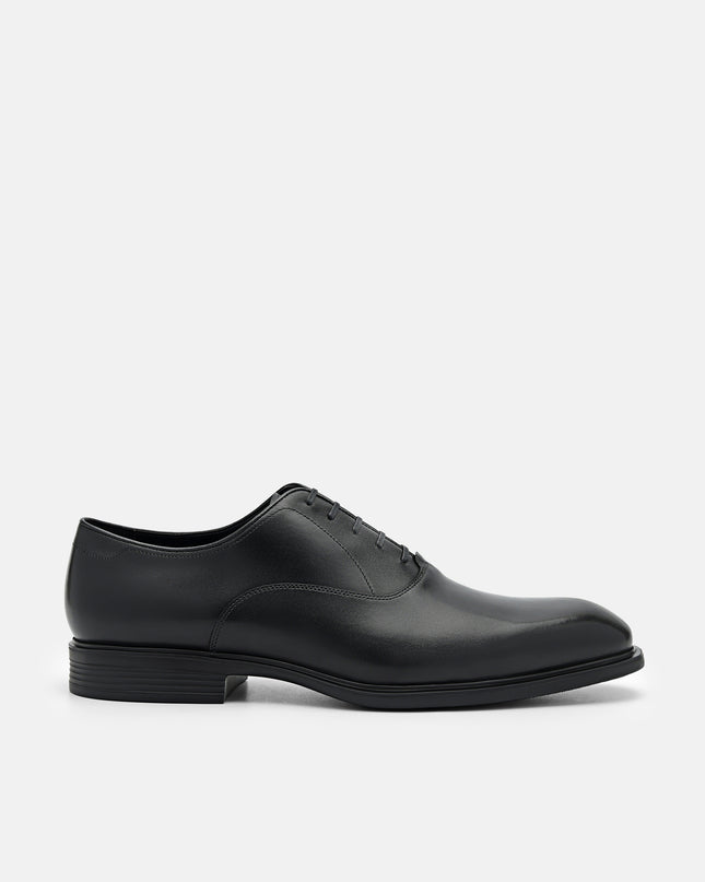Leather Oxford Shoes - Black
