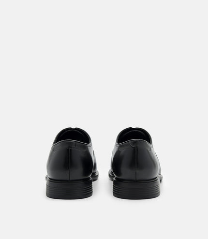Leather Oxford Shoes - Black