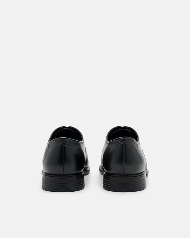Leather Oxford Shoes - Black
