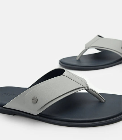 Oliver Thong Sandals - Light Grey