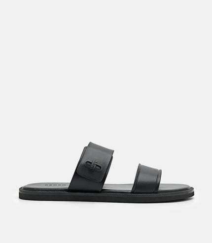 PEDRO Icon Slide Sandals - Black