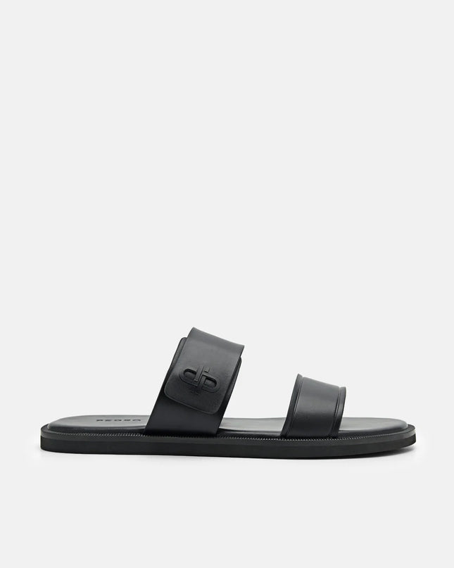 PEDRO Icon Slide Sandals - Black