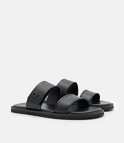 PEDRO Icon Slide Sandals - Black