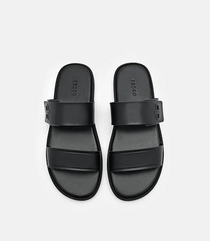 PEDRO Icon Slide Sandals - Black