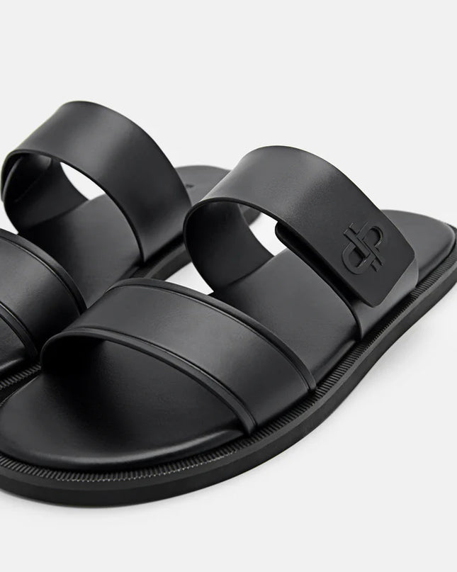 PEDRO Icon Slide Sandals - Black