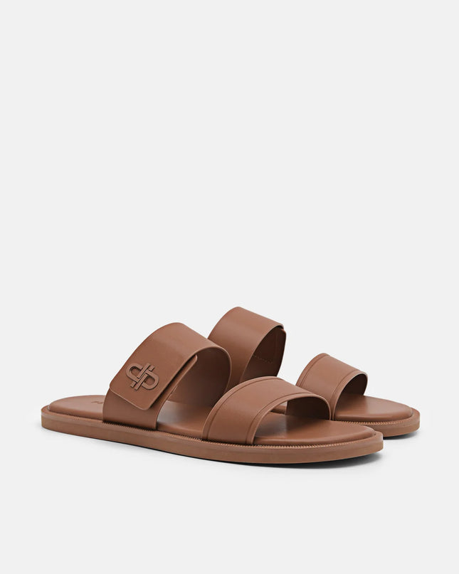 PEDRO Icon Slide Sandals - Cognac