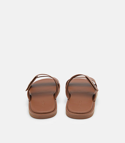PEDRO Icon Slide Sandals - Cognac
