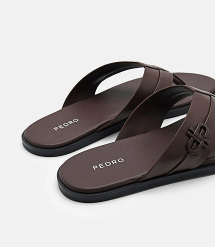 PEDRO Icon Thong Sandals - Brown
