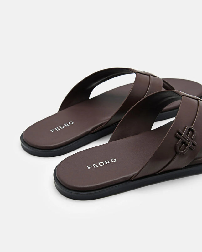 PEDRO Icon Thong Sandals - Brown