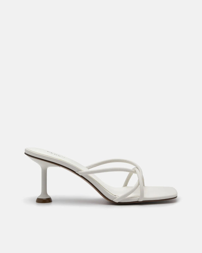 Tindi Heel Sandals - Chalk