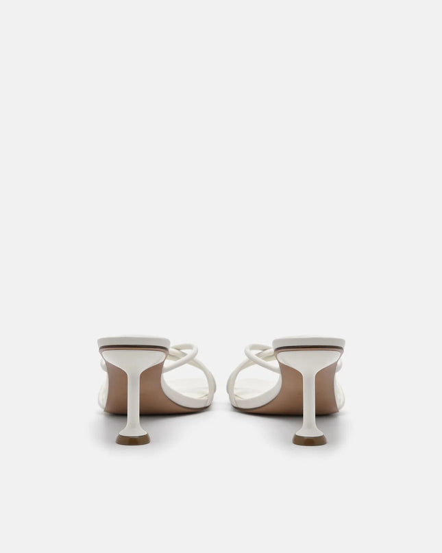 Tindi Heel Sandals - Chalk