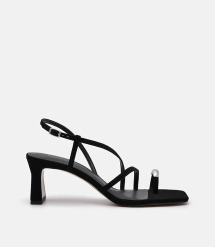 Lia Heel Sandals - Black