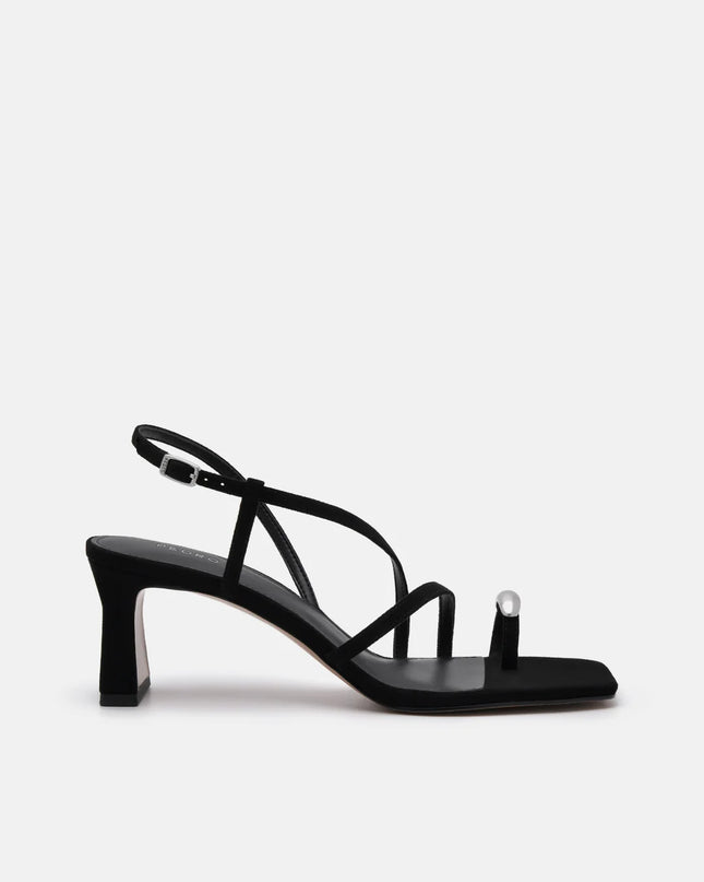 Lia Heel Sandals - Black