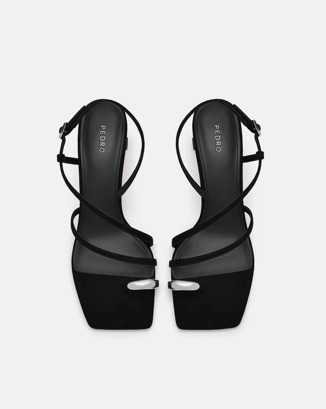 Lia Heel Sandals - Black