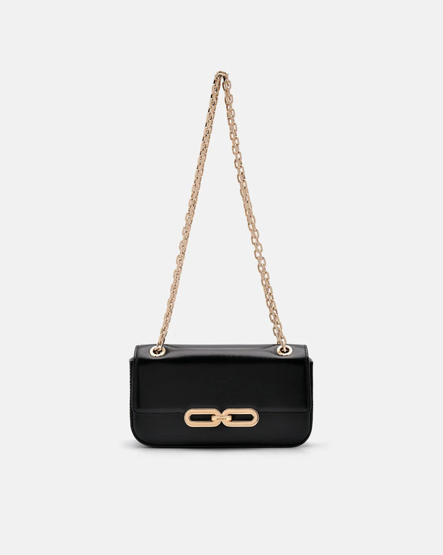 PEDRO Studio Kate Leather Shoulder Bag - Black