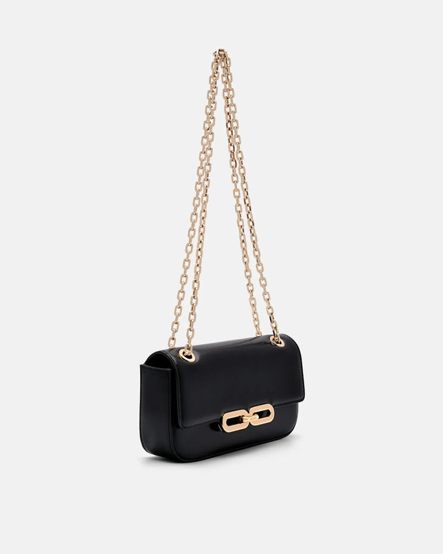 PEDRO Studio Kate Leather Shoulder Bag - Black