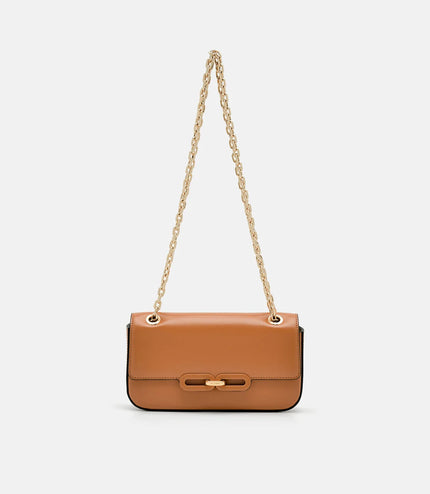 PEDRO Studio Kate Leather Shoulder Bag - Camel