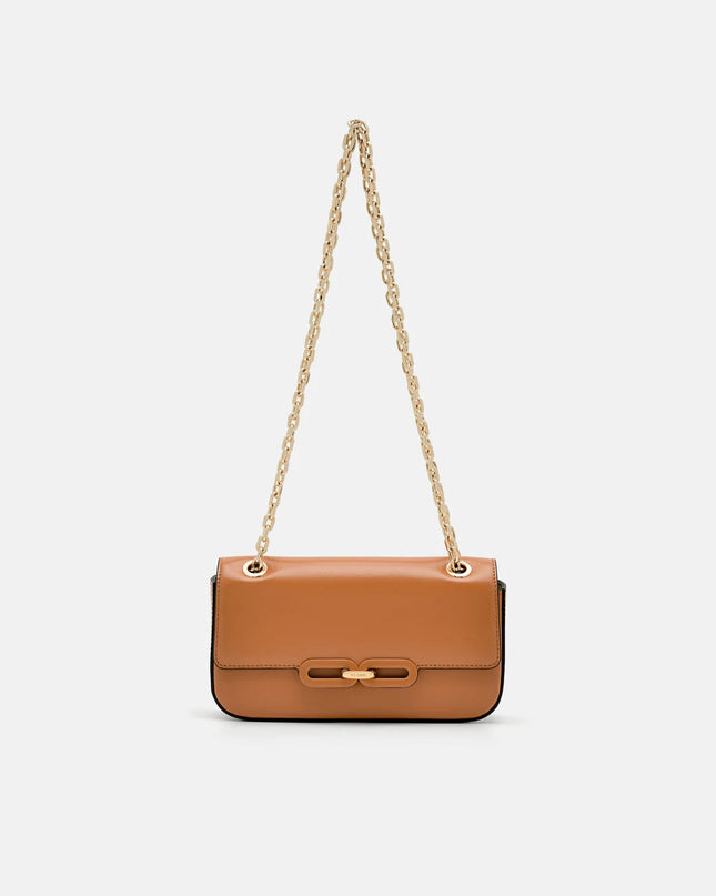 PEDRO Studio Kate Leather Shoulder Bag - Camel
