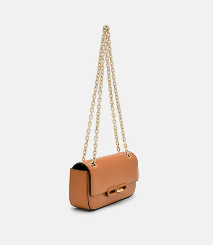 PEDRO Studio Kate Leather Shoulder Bag - Camel