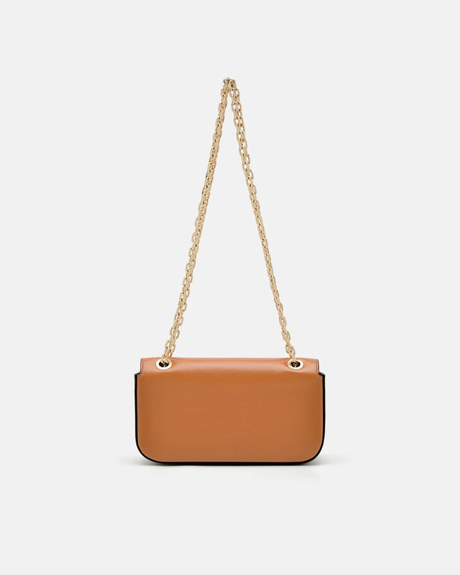 PEDRO Studio Kate Leather Shoulder Bag - Camel