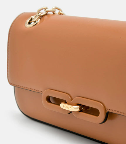 PEDRO Studio Kate Leather Shoulder Bag - Camel