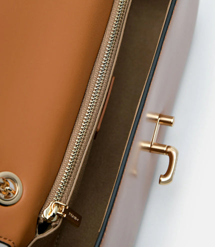 PEDRO Studio Kate Leather Shoulder Bag - Camel