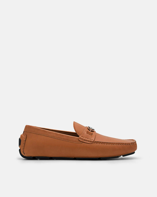 PEDRO Icon Leather Driving Shoes - Camel