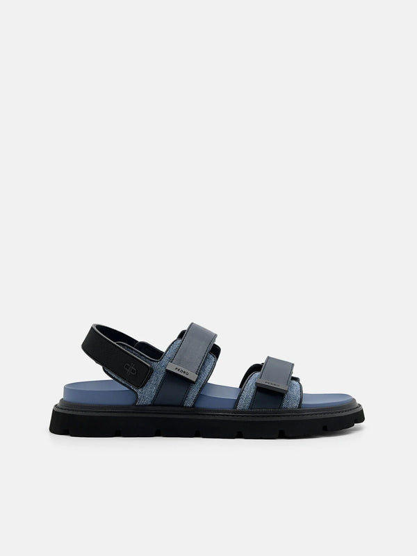 Bryson Backstrap Sandals - Blue