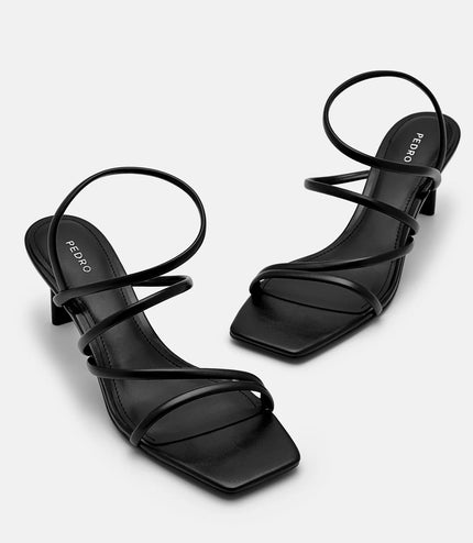Pallas Heel Sandals - Black