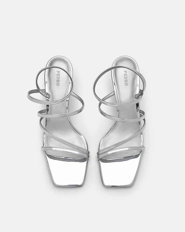 Pallas Heel Sandals - Silver