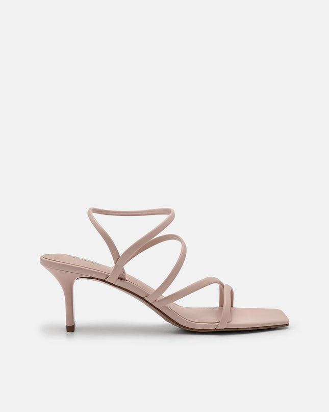 Pallas Heel Sandals - Nude