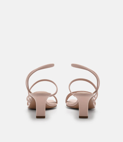 Pallas Heel Sandals - Nude