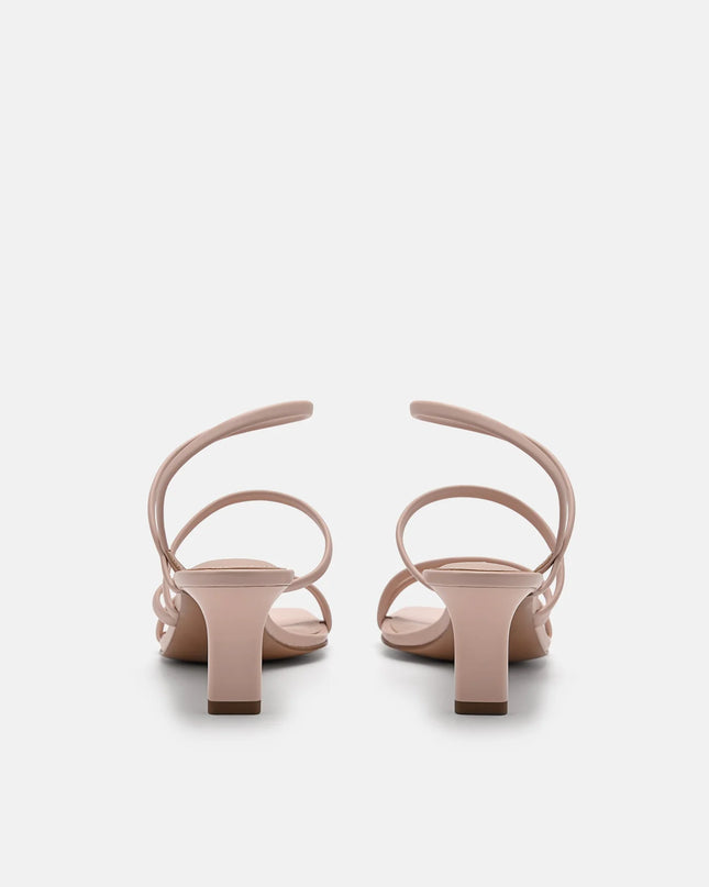 Pallas Heel Sandals - Nude